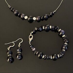 ✨Stunning Goldstone Jewelry Set 🇫🇷